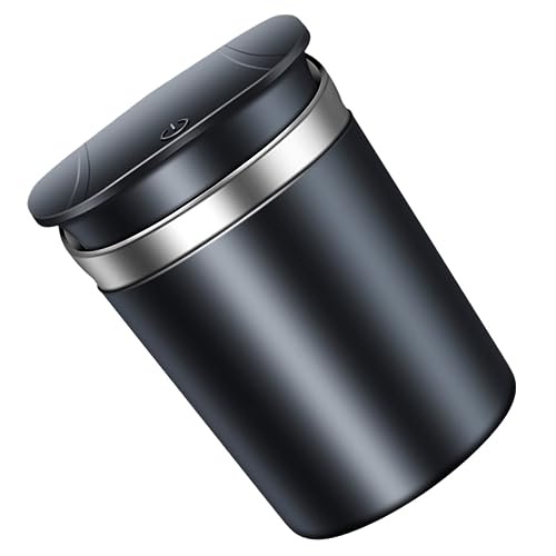 VICASKY Ash Cup for Car Portable Ash Trays for Cigarettes Led Illuminated Ash Tray with Holder for Safe Nighttime Use