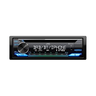 JVC KD-DB922BT CD Car Radio with DAB+ and Bluetooth Hands-Free Kit (USB, AUX-In, 3 x Pre-Out 2.5 V, Amazon Alexa, Sound Processor, 4 x 50 W, VAR Lighting)