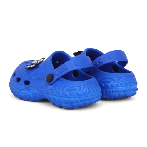 Image of FUEL Poddle Comfortable Indoor & Outdoor Casual Garden Clogs, Soft Cushioned Footbed and Lightweight EVA Slip-On Kids Clogs for Boys & Girls