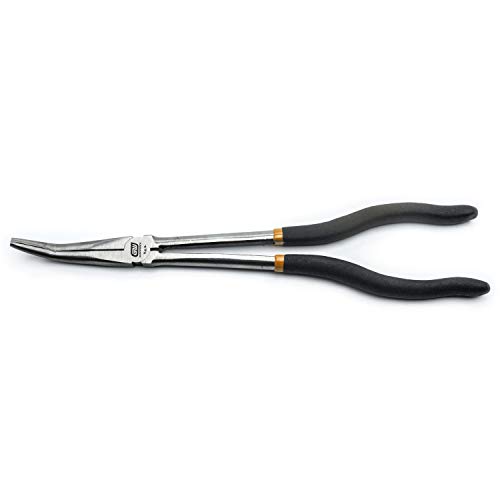 80% Off Discount GEARWRENCH Bent Long Reach Chain Nose Pliers, 11-3/8 " - 67-241G