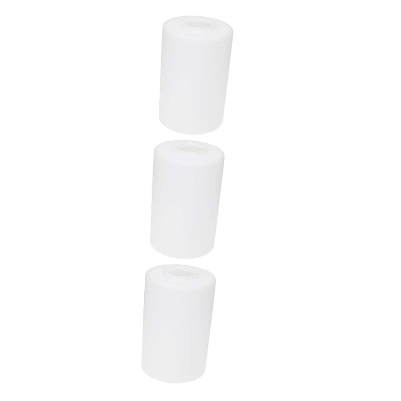 Operitacx Paralume Cilindrico in Vetro Satinato 3 Pezzi Copertura Decorativa Per Lampada Sospensione E Abatjour Diffusore Luce Soffitto 5.91X11.81X3.94In Sostituzione Facile Per Lampadari Interni