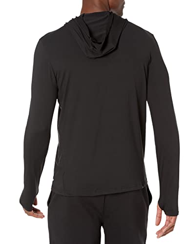Amazon Essentials Men's Active Quick Dry Tech Stretch Long-Sleeve Hooded Pullover T-Shirt2