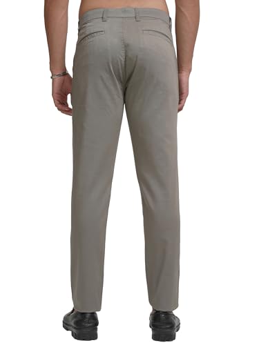 Image of Highlander Men's Slim Fit Formal Trousers | Ankle Length |Smart Trousers for Men | Chino Trousers for Men|Elegant Design | Comfortable Fabric for Daily Work & Formal Occasions