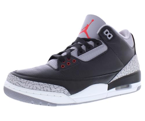 Image of Nike Mens Air Jordan 3 Retro Running Shoes
