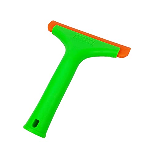 Super Flexible Silicone Squeegee, Auto Water Blade, Water Wiper, Shower Squeegee, 5.9'' Blade and 7.5'' Long Handle, for Car Windshield, Window, Mirror, Glass Door