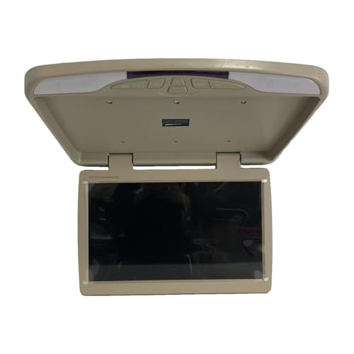 Kunfine Car Overhead Player 17.3 Inch Wide IPS Screen Video Car Roof Mount Monitor Stereo Flip Down...
