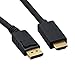 Cable Central LLC DisplayPort to HDMI Cable, DisplayPort Male to HDMI Male, 10 Feet