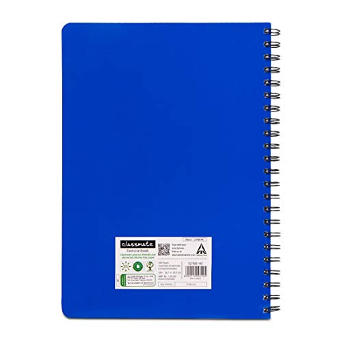 Image of Classmate Soft Cover 6 Subject Spiral Binding Selfie Notebook, Single Line, 250 Pages