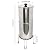 2.25 Gallon Gravity Fed Water Filter System Countertop Water Filter System Stainless Steel Gravity Water Filter With 2 Silver-loaded Carbon Rod Filters Washable Filter, Metal Water Level Spigot, Stand