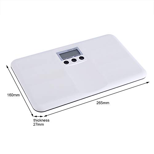 Multi-Function Baby Scale, Baby Scale, Pet Scale, Digital, for: Infant, Newborns, Puppy, Cats, LCD Display, Tare Function, Weighing Platform Perfect for Toddler/Puppy/Cat/Dog/Adult (330.7 lbs)