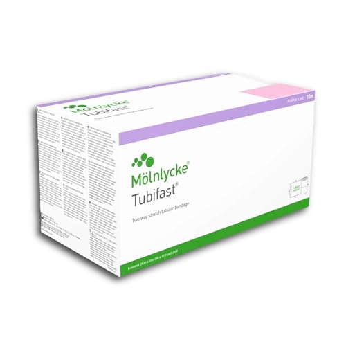 Tubifast pansement tubulaire violet contre irritation et glissement