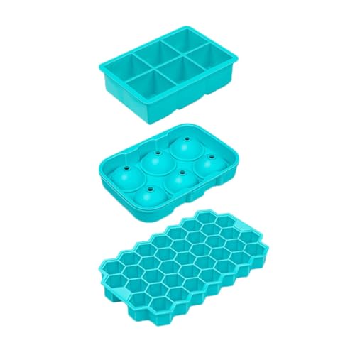 Molde para hielo de silicona Toyvian con tapa 37 cavidades miniatura 1