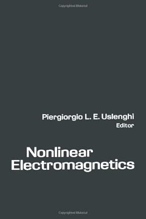 Nonlinear Electromagnetics book cover