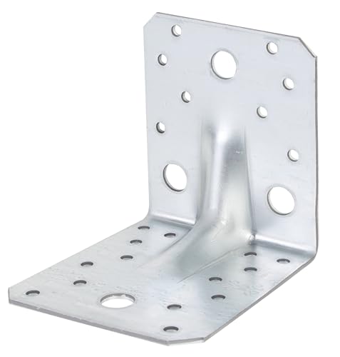 Alberts 820022 Schwerlast-Winkelverbinder | sendzimirverzinkt | 105 x 105 x 90 mm | 20er Set Alberts 820022 Schwerlast-Winkelverbinder | sendzimirverzinkt | 105 x 105 x 90 mm | 20er Set