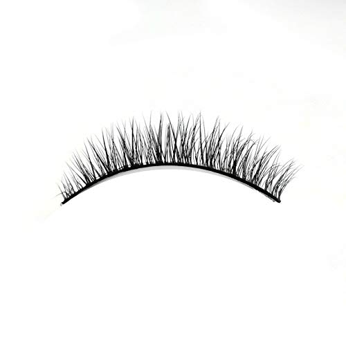 Wimper- en eyeliner-set, 3 paar valse wimpers en waterdichte eyeliner, zelfklevende simulatie van natuurlijke valse… - Image 7