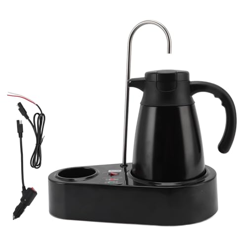 Tetera eléctrica para auto 1.2L 24V acero inoxidable miniatura 1