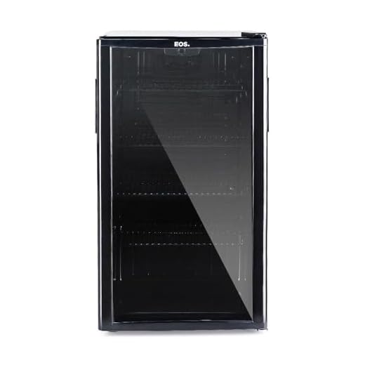 Refrigerador Expositor Vertical Eos 100 Litros Eco Gelo All Black Eev110p 220v