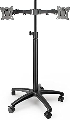 Soporte de Piso Rodante para Monitor 12-27 Pulgadas miniatura 1