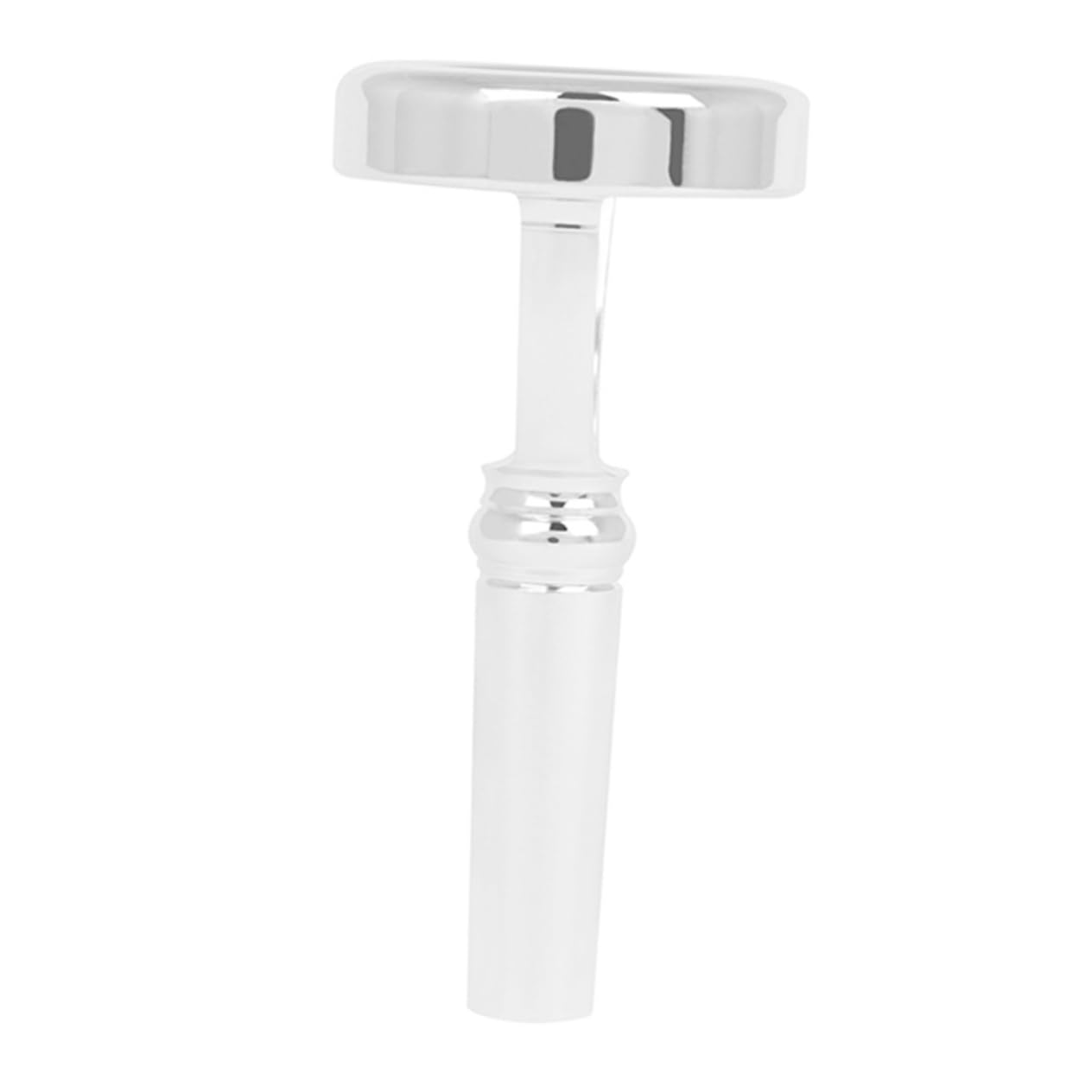 Abaodam Dispositivo de Vibración Labial Boquilla de Latón Plateado, Fácil de Limpiar y Cómodo para Instrumento de Viento para Músicos