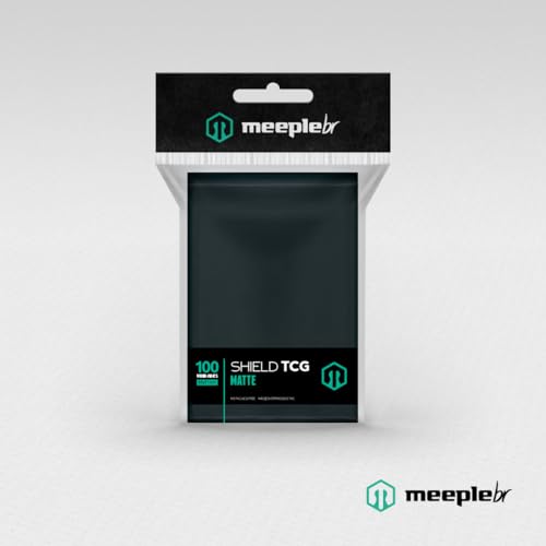 Shield TCG Matte MeepleBR - Preto