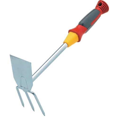 WOLF Garten - multi-star® Doppelhacke LN-2K; 3022000, Rot; Gelb; Grau WOLF Garten - multi-star® Doppelhacke LN-2K; 3022000, Rot; Gelb; Grau