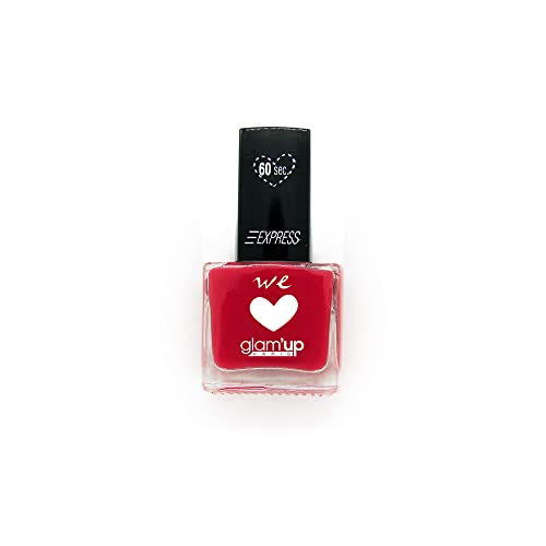 Glam’Up Paris - Vernis à Ongles We Love - Séchage Express 60 Secondes - Longue Tenue - Couleur Intense - Application Facile et Rapide - 10 ml - N°704 -...