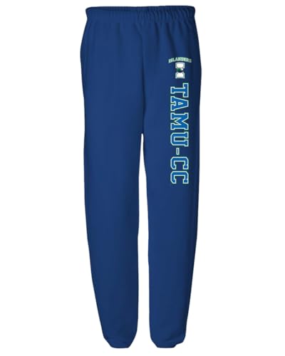 Texas A&M University - Corpus Christi Men's Jogger Sweatpants, Royal, L
