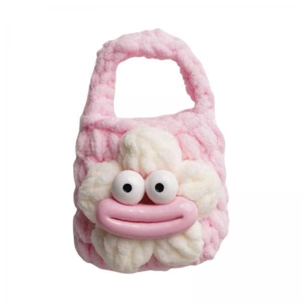 Enakshi® 6xEarphone Case Cover Handmade Knitted Mini Handbag Crochet Knitted Cable Pouch Pink|Clothing Shoes & Accessories | Kids Clothing Shoes & Accs | Girls Accessories | Key Chains-image-31