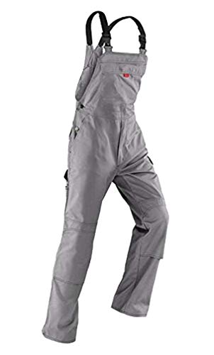 Preisvergleich Produktbild Kübler Inno Plus Uni-Dress mittelgrau Arbeitshose Gr. 106 / Latzhose / Diensthose