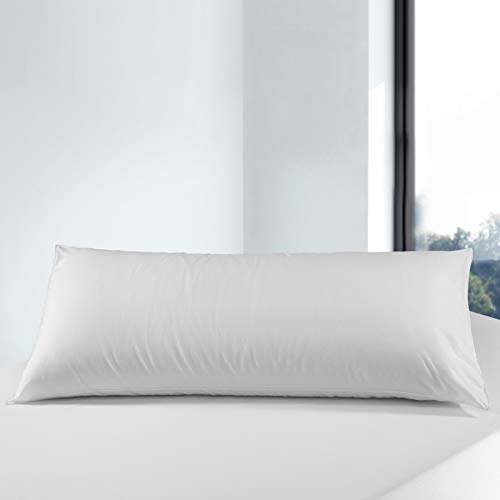 TIENDA EURASIA® Almohada de Aloe Vera Premium - Tacto Seda - Relleno de Fibra Hueca Siliconada de Alta Recuperación (150 cm)
