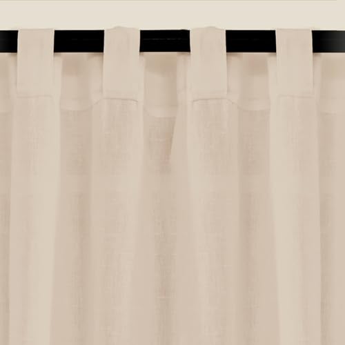 Image of HOMEMONDE Sheer Curtains for Living Room, Bed Room - Transparent Curtain Home Decor
