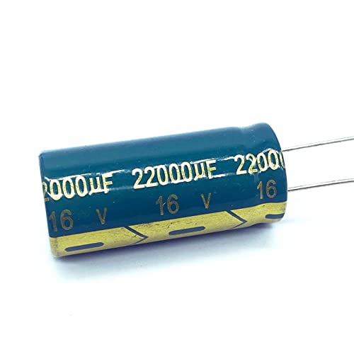 Condensateur 16V 22000uf haute fréquence en aluminium de taille 18*40mm durable