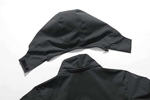 Moerdeng Women's Waterproof Rain Jacket Outdoor Lightweight Softshell Raincoat For Hiking Travel #TOP3