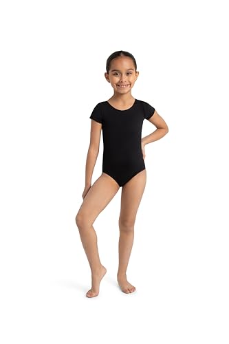 capezio girls short sleeve leotard - girls