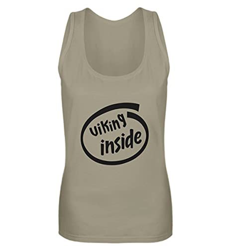 Débardeur femme vert XL Viking Inside pour révéler votre force sauvage