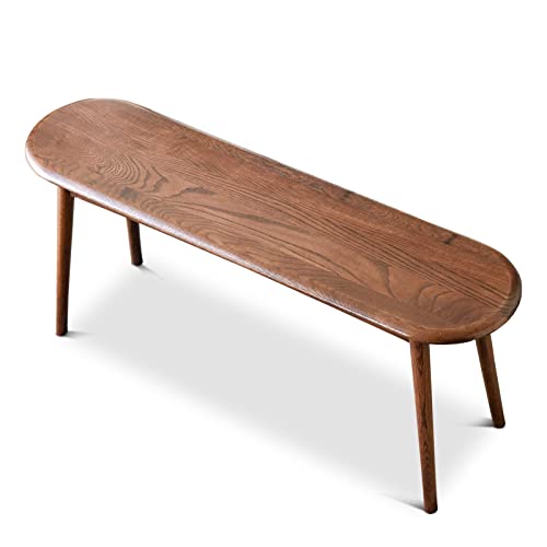 Dining Bench with Oak Wood Material, Sturdy and Easy Assembly Dining Room Bench for Living Room,Dining Room and Kitchen (47.24inch Length) Dining Bench with Oak Wood Material, Sturdy and Easy Assembly Dining Room Bench for Living Room,Dining Room and Kitchen (47.24inch Length)