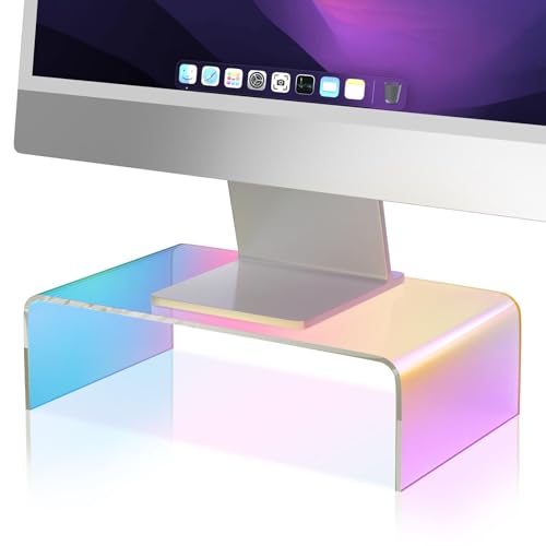 NiHome Opalizujący akrylowy stojak na monitor