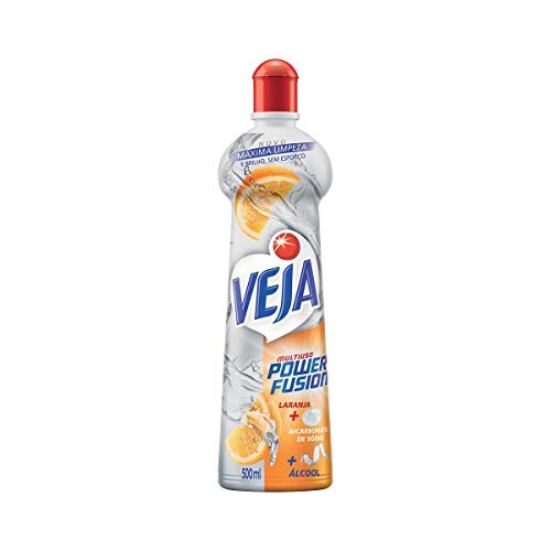 Veja Limpador Multiuso Power Fusion Laranja Laranja 500Ml