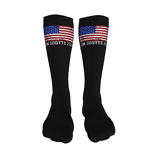 Tim Scotts 2024 Knee High Socks For Women Long Tube Socks Athletic Compression Socks Unisex High Socks Girls3