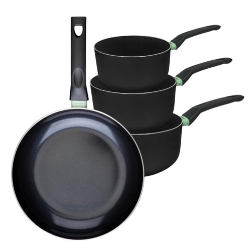 Poêle et 3 casseroles induction céramique Fackelmann sans PFAS - 2