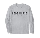 Photo Gallery peds nurse est. 2023 nuova infermiera pediatrica laureata maglia a manica Photo Gallery peds nurse est. 2023 nuova infermiera pediatrica laureata maglia a manica