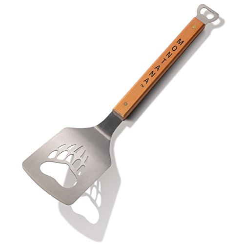 Spatule à griller Sportula en acier inoxydable YouTheFan NCAA pour un barbecue parfait