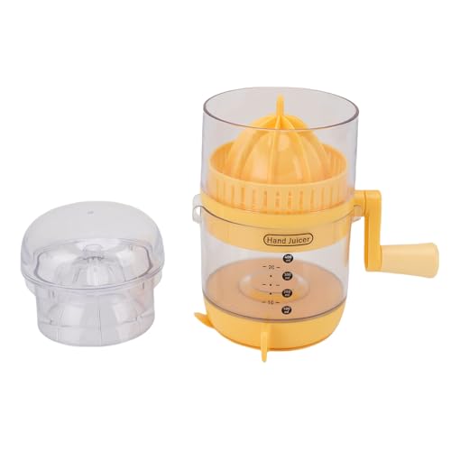 Manual Citrus Fiducier, Orange Sprehiser de Naranja de Limón Grado Alimenticio Fácil Usar para la Cocina (YELLOW)