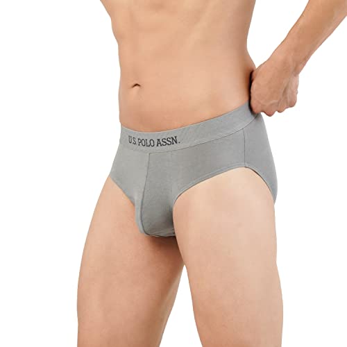 U.S. Polo ASSN. Men's I702 Modal Stretch Luxe Comfort Briefs – Pack of 1