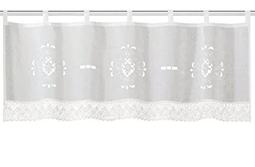 52815 Alegra - Cortina de Lino Bordada Cover