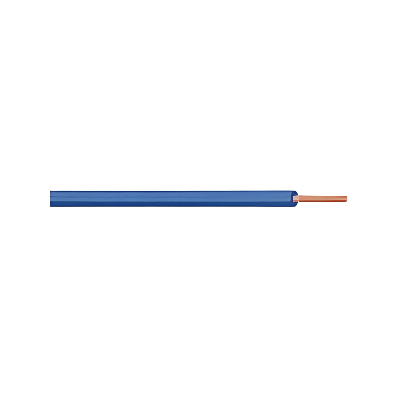 Cavo Elettrico Unipolare 1,5mm - 2,5mm - 4mm 100mt - Vari Colori Disponibili - Perfetto per Impianti Elettrici e Cablaggi - Cavi Elettrici di Alta Qualità (Blu, 1,5mm)