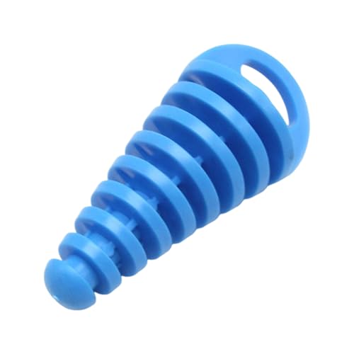 YIZITU Waschstopfenschutz hält Auspuffrohr während der Reinigung trocken Reduziert Geräusche mit Gummimaterialien für Verschiedene Größen Geräuschreduzierer