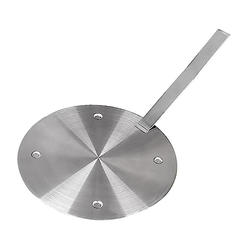 Stainless Steel Heat Detachable Handle Induction Cooktop Protector Heat Diffuser for Cooking Suitable for Electric and Gas Stove