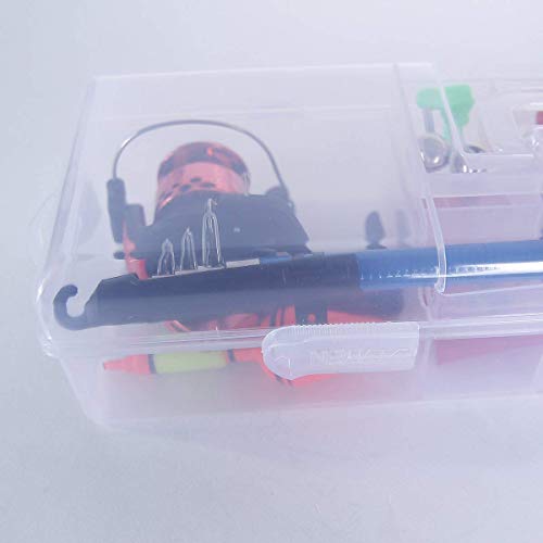 KANANA Set Pesca per Bambini Rute Rotolo Mulinello...