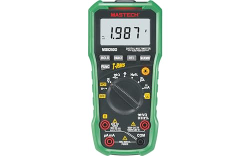Multimètre numérique DMM AC DC courant continuité MASTECH MS8250D ohmètre pour électricien